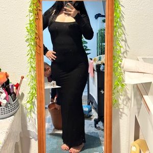 Skims black dress
